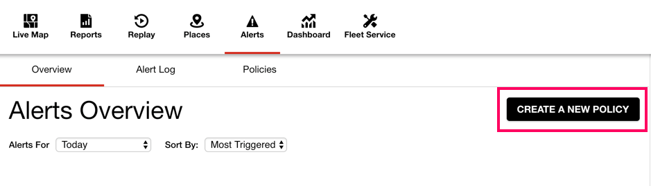 Alert Configuration Screenshot